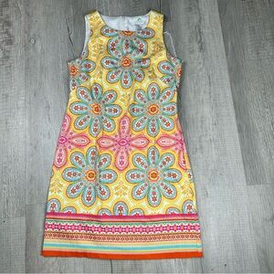 London Times Multicolor Floral Mini Dress